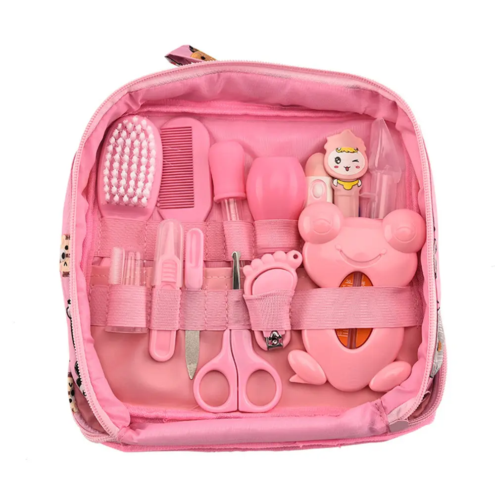 13Pieces Baby Healthcare and Grooming Kit Set Infant Nursery Set for Newborns Toddlers