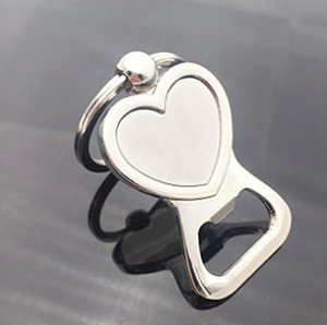 Décapsuleur porte-clés personnalisé en alliage de zinc avec impression de logo sur mesure, outil multifonction portable pour cadeaux de mariage et cadeaux d'affaires - Product Image 4