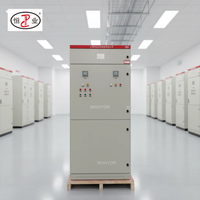 Armoire de commande électrique industrielle Hengye DEX-4-250 490KW 380V 950A IP30 en acier au carbone, tableau de distribution de puissance