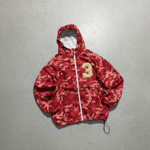 Felpa con Cappuccio da Uomo con Stampa Sublimatica Intensa Motivo Mimetico Real Tree Woodland - Product Image 1