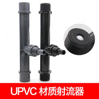 Injecteur d'eau en PVC-U à raccord fileté, type tube Venturi, pour mélange air-eau