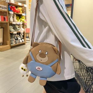 Canvas Crossbody Bag For Women Shell Shaped Japanese Style Spring 2024 Zipper Closure Single Strap Everyday Outfits - Product Image 3