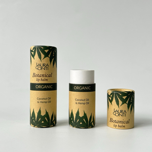 หลอดกระดาษคราฟท์พิมพ์ลายเรียบง่าย หลอดกระดาษแข็งเปล่าสำหรับลิปสติกแบบแท่งทำมือ แบรนด์ส่วนตัว - Product Image 4