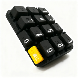 Teclado de Silicona Personalizado Jinjin para Cerradura Electrónica de Puerta - Teclado Táctil Impermeable con Aplicación de <span class=keywords><strong>Portero</strong></span> - Product Image 3