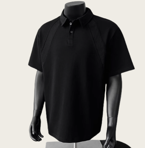 Camiseta <span class=keywords><strong>de</strong></span> Golf para Hombre <span class=keywords><strong>de</strong></span> Alta Calidad, Anti-Pilling, Cuello Camisero, Jersey Sólido, Talla Grande (6XL), Tejido <span class=keywords><strong>de</strong></span> Punto Corto, Impresión 3D, 100% Algodón - Product Image 4