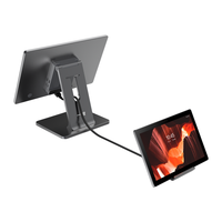 Système de point de vente Android 11/13 Google GMS Store à écran simple/double 15,6 pouces, tactile intégral, fenêtre de registre de caisse précise, capacitif 10 points
