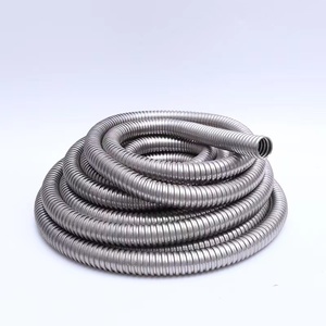 Conducto de <span class=keywords><strong>Cable</strong></span> <span class=keywords><strong>Corrugado</strong></span> Cuadrado Flexible Resistente al Fuego con Revestimiento de PVC de Acero Inoxidable a <span class=keywords><strong>Precio</strong></span> de Fábrica - Product Image 1