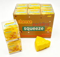 Jouets anti-stress créatifs et mignons en forme de fromage croustillant, jouets sensoriels originaux pour filles et garçons de 5 à 7 ans, à remontée lente, cadeau pour enfants