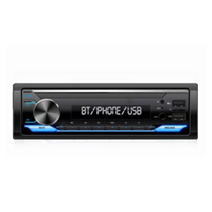 เครื่องเล่น MP3 ในรถยนต์แบบ 1DIN พร้อมบลูทูธ ปุ่ม 7 สี หน้าจอ LCD ช่องเสียบ USB คู่ รองรับการเล่นเพลงแบบไร้สาย - Product Image 1