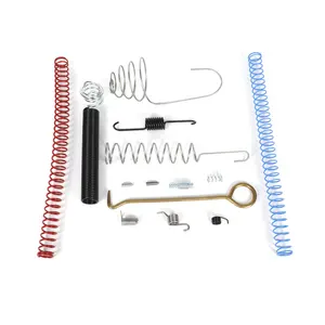 중국 사용자 정의 압축 다양한 유형 나선형 스프링 와이어 굽힘 스테인레스 스틸 차고 도어 포켓 스프링