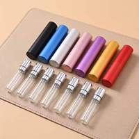Vente en gros – Atomiseur de parfum rechargeable en aluminium Lanjing N-01, format stylo, 5 ml, 8 ml, 10 ml, vide, pompe de voyage, plusieurs tailles, coloré