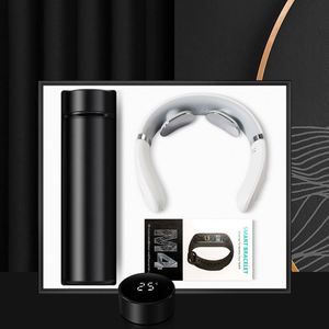 Premium Business Set With Electric Neck Massager Office Gift Box Notebook Mug Power Bank Pen for Corporate Employees - Product Image 1