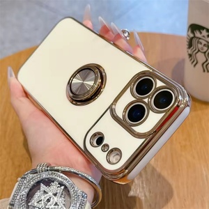 เคส iPhone 17 Pro Max แบบมีวงแหวนแม่เหล็กพร้อมตัวป้องกันเลนส์ สำหรับ iPhone 17 Pro รุ่นวงแหวนสีดำ - Product Image 6