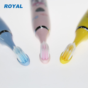 Escova de Dentes Elétrica Infantil Macia de Alta Qualidade para Crianças com Muitas Cores e 2 Cabeças Extras - Product Image 5