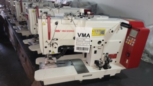 Máquina de coser ojales de cama plana con motor doble VMA V-782 y cuchilla recta - Precio - Product Image 5
