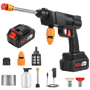 Pistola de Agua Multifuncional de Alta Presión para Lavado de Autos, Eléctrica, 21V, Fuente de Alimentación Eficiente, Limpieza a Presión con PP para Lavado de Autos - Product Image 3