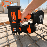 Mesin Pengikat Besi Beton Otomatis Kowy RT-441 4-45mm DC18V 5.0Ah Baterai Ganda OEM ODM