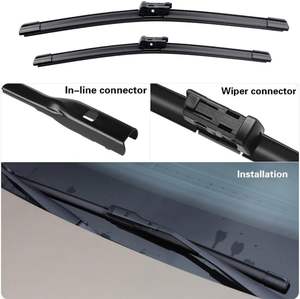 Juego de Limpiaparabrisas Delanteros para <span class=keywords><strong>Seat</strong></span> <span class=keywords><strong>Arona</strong></span> 2017-2023 2018 2019 2020 <span class=keywords><strong>2021</strong></span> 2022, Escobilla Limpiaparabrisas con Recubrimiento, 26\"+18\" - Product Image 3