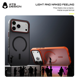 Ốp điện thoại <span class=keywords><strong>iPhone</strong></span> 17 Pro Max trong suốt, hỗ trợ sạc không dây từ tính, chất liệu PC TPU, dành cho <span class=keywords><strong>iPhone</strong></span> 17 Pro và 17 Air - Product Image 3