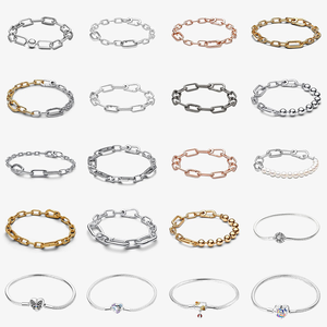 Phụ Nữ Của Thời Trang Quyến Rũ Vòng Đeo Tay 925 Sterling Bạc Đính Cườm Đá Quý Tự Nhiên Gấu Pulsera Oso Cá Nhân Quà Tặng - Product Image 1