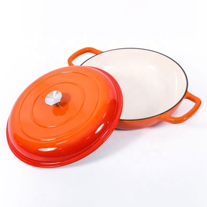 Casseruola Olandese <span class=keywords><strong>in</strong></span> <span class=keywords><strong>Ghisa</strong></span> <span class=keywords><strong>Smaltata</strong></span> Pentola da Cucina <span class=keywords><strong>in</strong></span> <span class=keywords><strong>Ghisa</strong></span> - Product Image 6