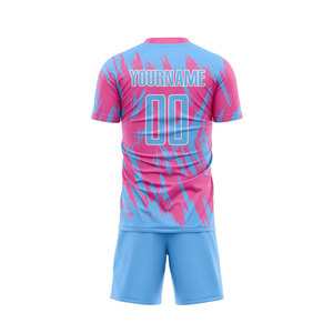 Tenue de sport professionnelle pour adultes, uniforme de football multicolores, ensemble de maillots de football pour hommes, vêtements de football, chemises et hauts. - Product Image 3