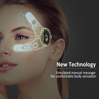 Masseur oculaire électrique rechargeable Type-C, microcourant EMS, appareil pour le soin de la peau et le soulagement des poches sous les yeux
