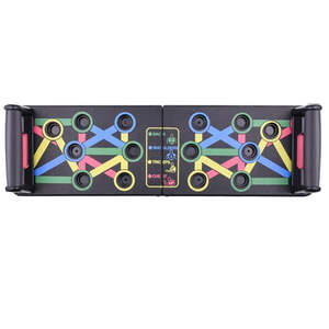 Multifunctional Power Strength Training Fitness Foldable <b>Exercise</b> Equipment Push up Stand Board - Product Image 5