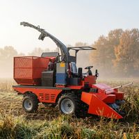 Moissonneuse-broyeuse automotrice 4QZ-2100, largeur de coupe de 2050 mm pour une production accrue de fourrage vert par passage