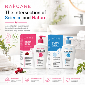 Gel de Lavado Íntimo <span class=keywords><strong>con</strong></span> Ácido Bórico, Aloe Vera Orgánico y Menta, Sin Parabenos, Equilibra el PH, Antibacterial, Limpiador Íntimo - Product Image 1