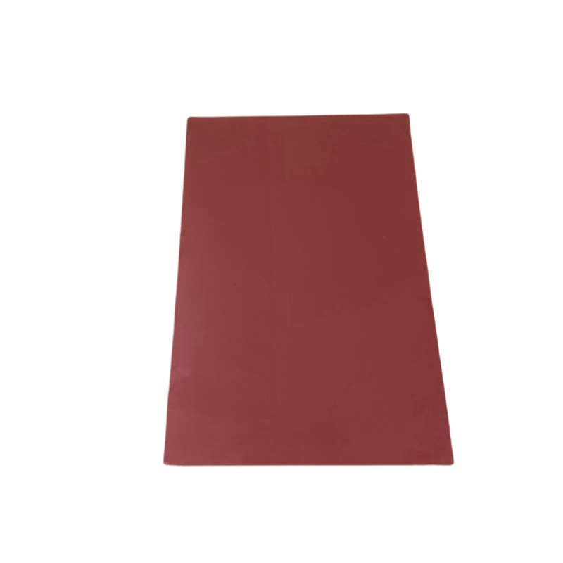 Bright red coffee