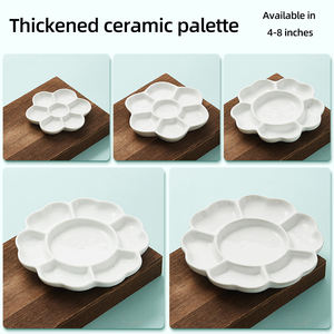 Paleta de pintura profesional Xin Bowen, venta al por mayor, pintura de acuarela de cerámica y paleta de tinta - Product Image 2
