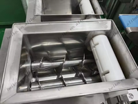 Ligne de production de barres protéinées au chocolat, extrudeuse et machine de découpe pour barres aux fruits, machine de fabrication de barres de pâte à biscuits
