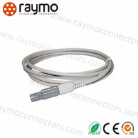 Conector Circular de Plástico con Bloqueo Automático Push-Pull para Carcasa de PC