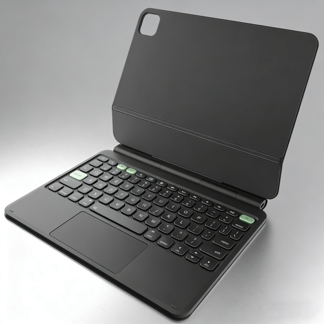 Aluminum Alloy Keyboard Case with Magnetic Suspension Design Suitable for iPad Pro 11 Wholesale OEM/ODM/private Customization
