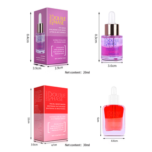 น้ำมันและเซรั่มสองเฟส OEM ODM ลบความหมองคล้ำและเส้นตาการดูแลส่วนบุคคลไฮยาลูโรกรดเซรั่มบำรุงรอบดวงตาสาระสำคัญ - Product Image 6