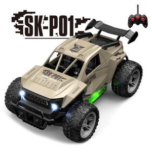 Voiture télécommandée électrique 40 MHz à l'échelle 1:16 avec lumières, 4 canaux, tout-terrain, camion de sauvetage RC, pick-up, voiture de course, véhicule, disponible en plusieurs couleurs - Product Image 5