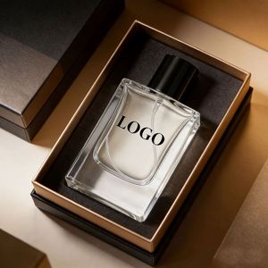 Manufacturer Direct 30ml Thick Bottom Square Glass Perfume <b>Bottles</b> Beech Wood Cap Fine <b>Mist</b> Spray Refillable Empty Small Batch - Product Image 3