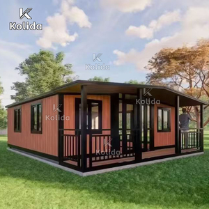 Kolida-đúc sẵn có thể mở rộng container nhà năng lượng mặt trời bảng điều khiển thiết kế chống thấm nước thép bánh sandwich Bảng điều khiển xây dựng 20ft khách sạn - Product Image 1