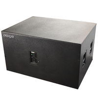 Haut-parleur professionnel INSIGAI double 18 pouces 4 ohms, basses 8000W 4000W 2000W, double aimant, subwoofer double 18 pouces