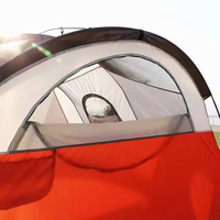 Tente familiale grande capacité 8 personnes, double couche, imperméable, résistante au vent, pour le camping en extérieur, 4 saisons