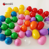 75x105mm Riesige Plastik-Ostereier mit Spielzeug im Inneren für Kinder Ostereiersuche Körbe Osterparty