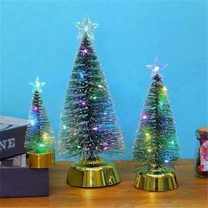 Lampe de table décorative à la mode Creative Led Lumières d'arbre de Noël pour cadeau de décoration de vacances - Product Image 1