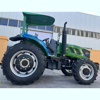 Traktor Merek Cina Harga Terbaik 4WD Traktor Berjalan Besar 130HP Motor Produktivitas Tinggi Penggerak Gigi Traktor Pertanian untuk Pertanian