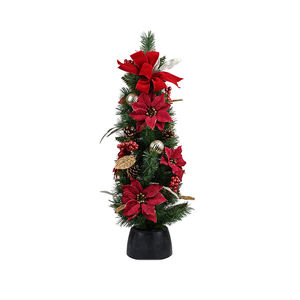 Decoraciones Navideñas Personalizadas de Fábrica, Árboles de Navidad de PVC y PE, Árboles Artificiales con Soporte para Interiores - Product Image 1