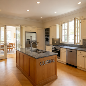 Services professionnels de conception d'architecture contemporaine française : <span class=keywords><strong>Maison</strong></span> moderne à deux étages avec 4 chambres et garage pour 2 voitures - Product Image 5