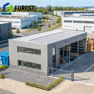 Entrepôt Commercial en Acier pour Usine Textile en France – Bâtiment Préfabriqué Galvanisé Mondial avec Isolation en Laine de Roche - Product Image 1