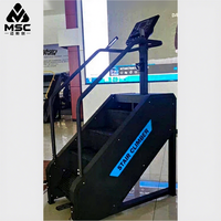 Máquina de Escaleras Aeróbica de Alta Calidad, Robusta, Suave y Segura para Gimnasio, Entrenamiento Físico Comercial en Interiores, Espacio de Ejercicio