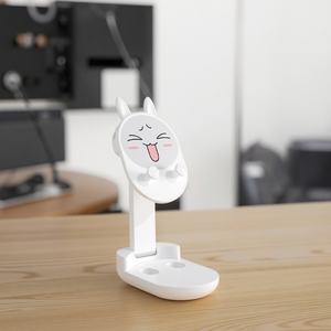 Support de téléphone de bureau, style dessin animé mignon, cœur de fille, cadeau pour étudiant, adapté aux tablettes, téléphones, diffusion en direct, ornements créatifs - Product Image 5