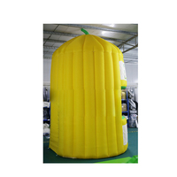 Présentoir gonflable de citron, 10 pièces, pour boissons, Stand de tente